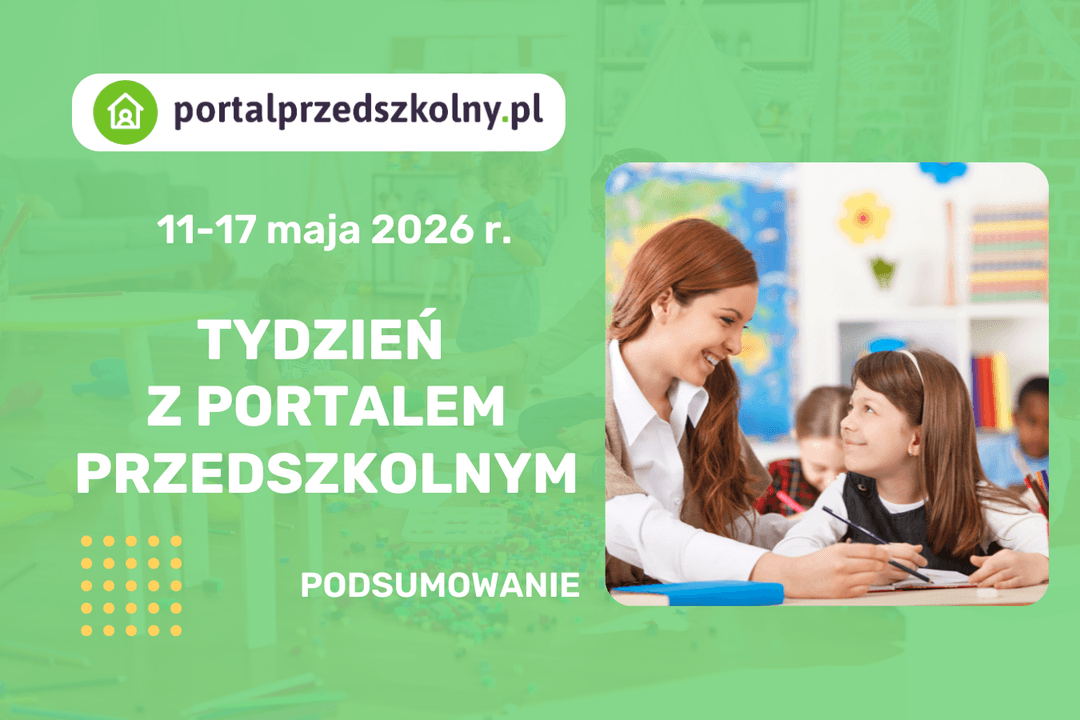 podsumowanie tygodnia na portalu przedszkolnym
