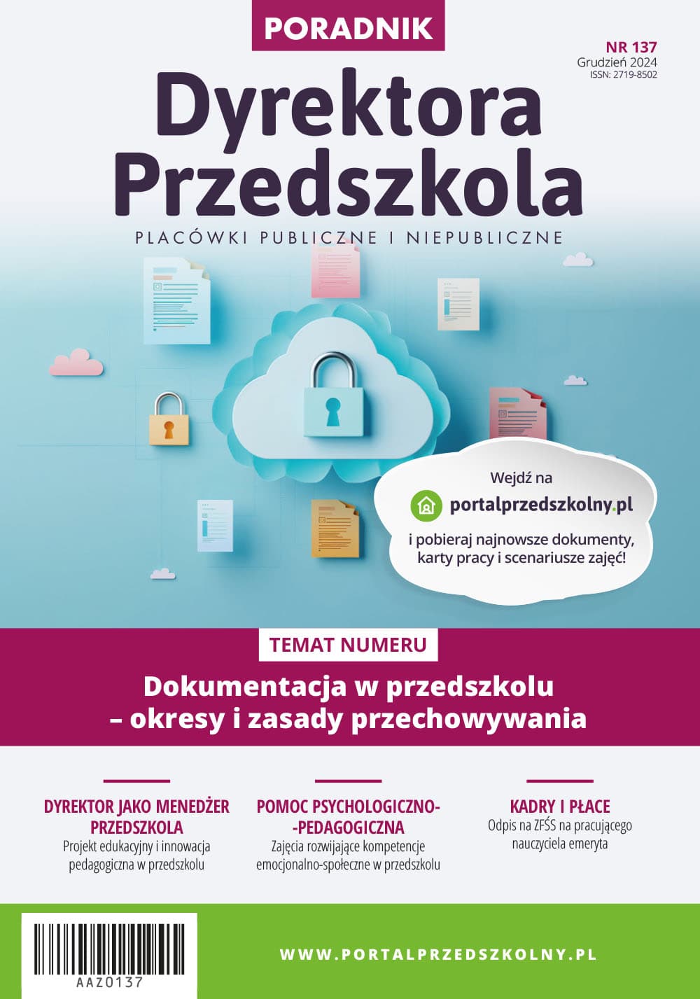 Poradnik dyrektora przedszkola nr 137 4AZ0137