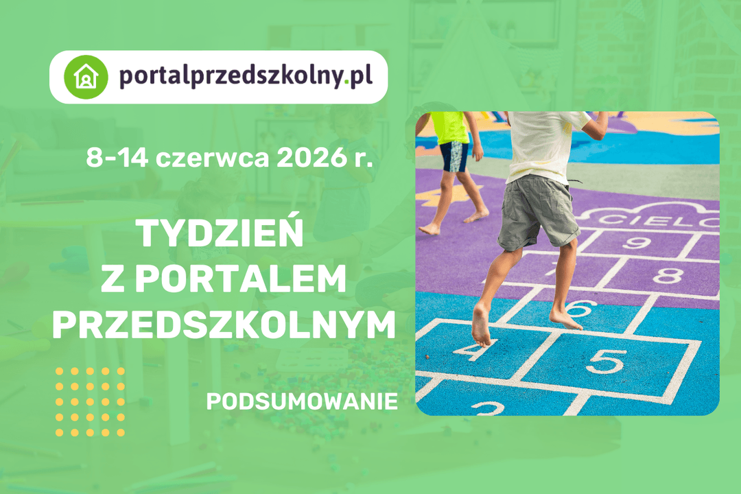 podsumowanie tygodnia na portalu przedszkolnym