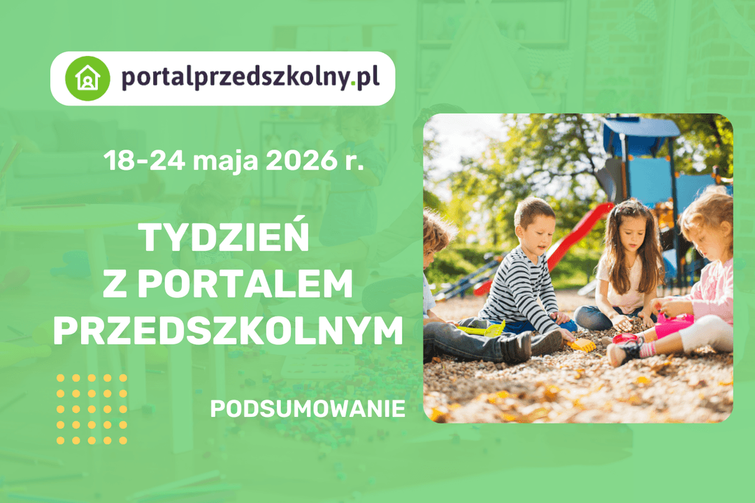 podsumowanie tygodnia na portalu przedszkolnym