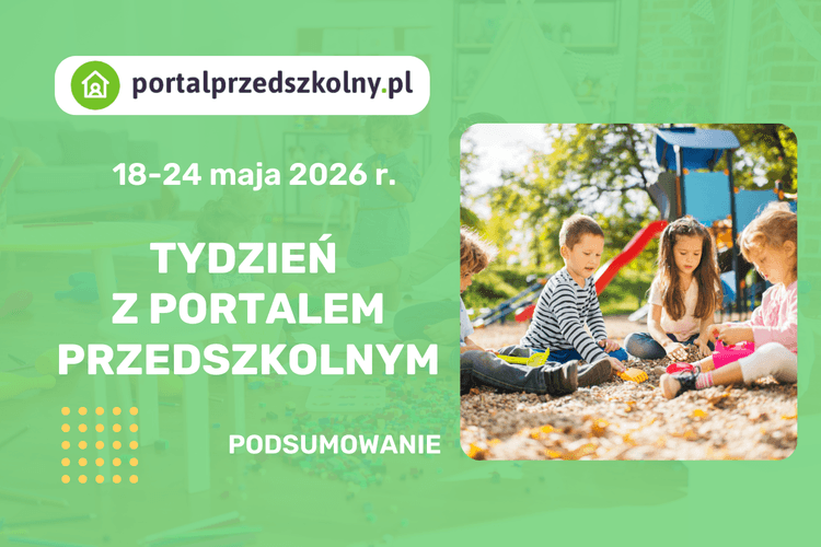 podsumowanie tygodnia na portalu przedszkolnym