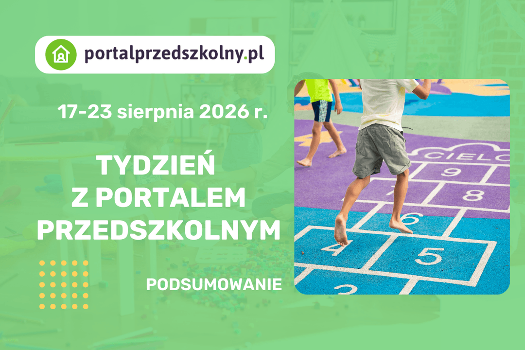 tygodniowe podsumowanie nowości na portalprzedszkolny.pl