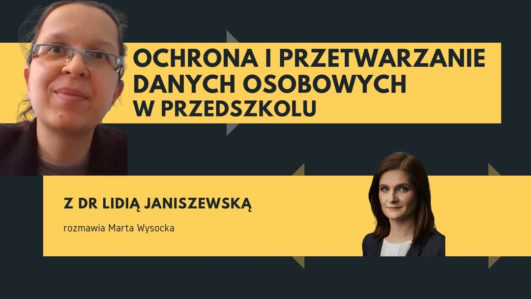 Ochrona i przetwarzanie danych osobowych w przedszkolu