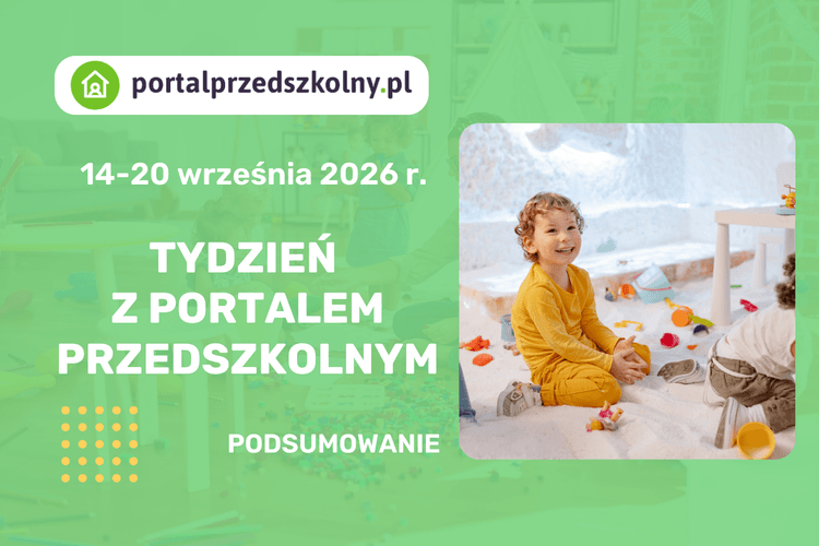 tygodniowe podsumowanie nowości na portalprzedszkolny.pl