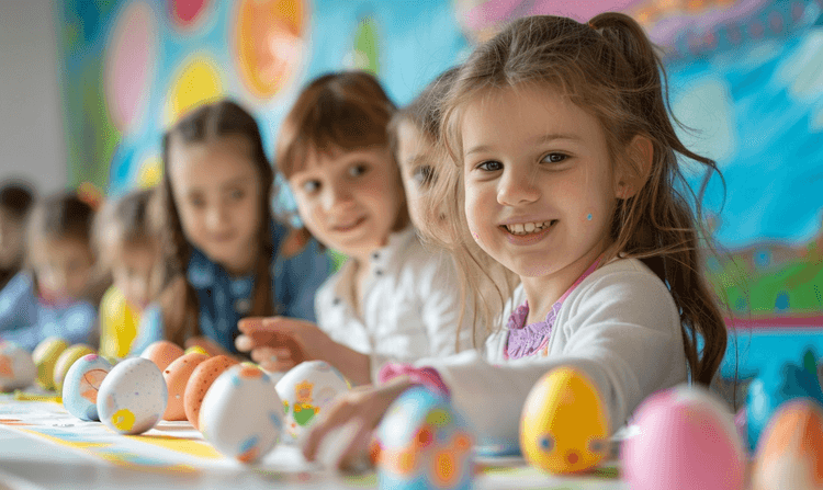   Kolorowe jajeczka – spotkanie z przygodą, różnorodnością i szacunkiem. Scenariusz zajęć dla dzieci w wieku przedszkolnym