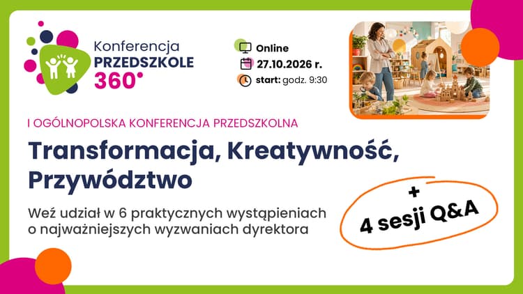 I OGÓLNOPOLSKA KONFERENCJA PRZEDSZKOLNA