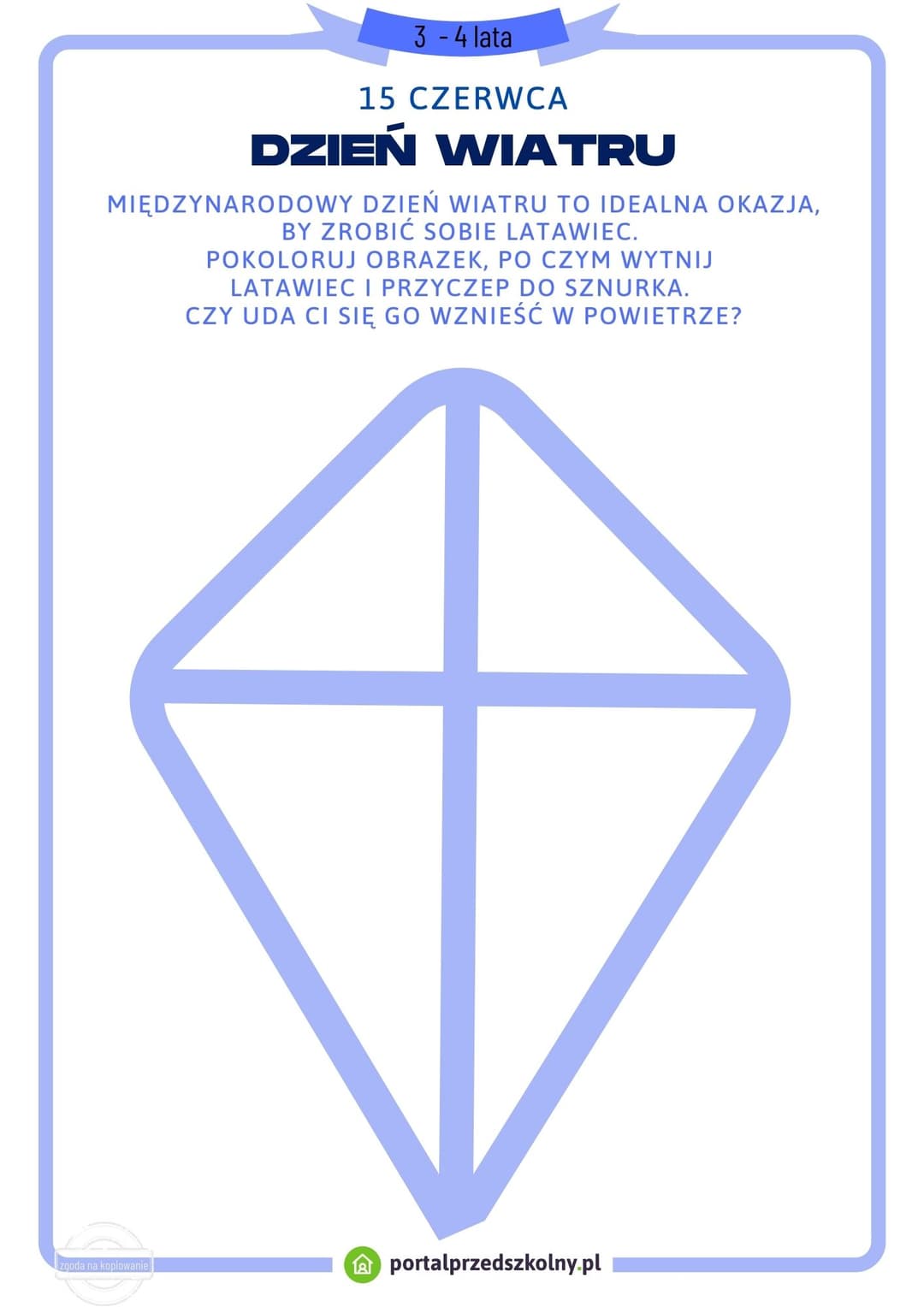 Dzień Wiatru 3 -4 lata