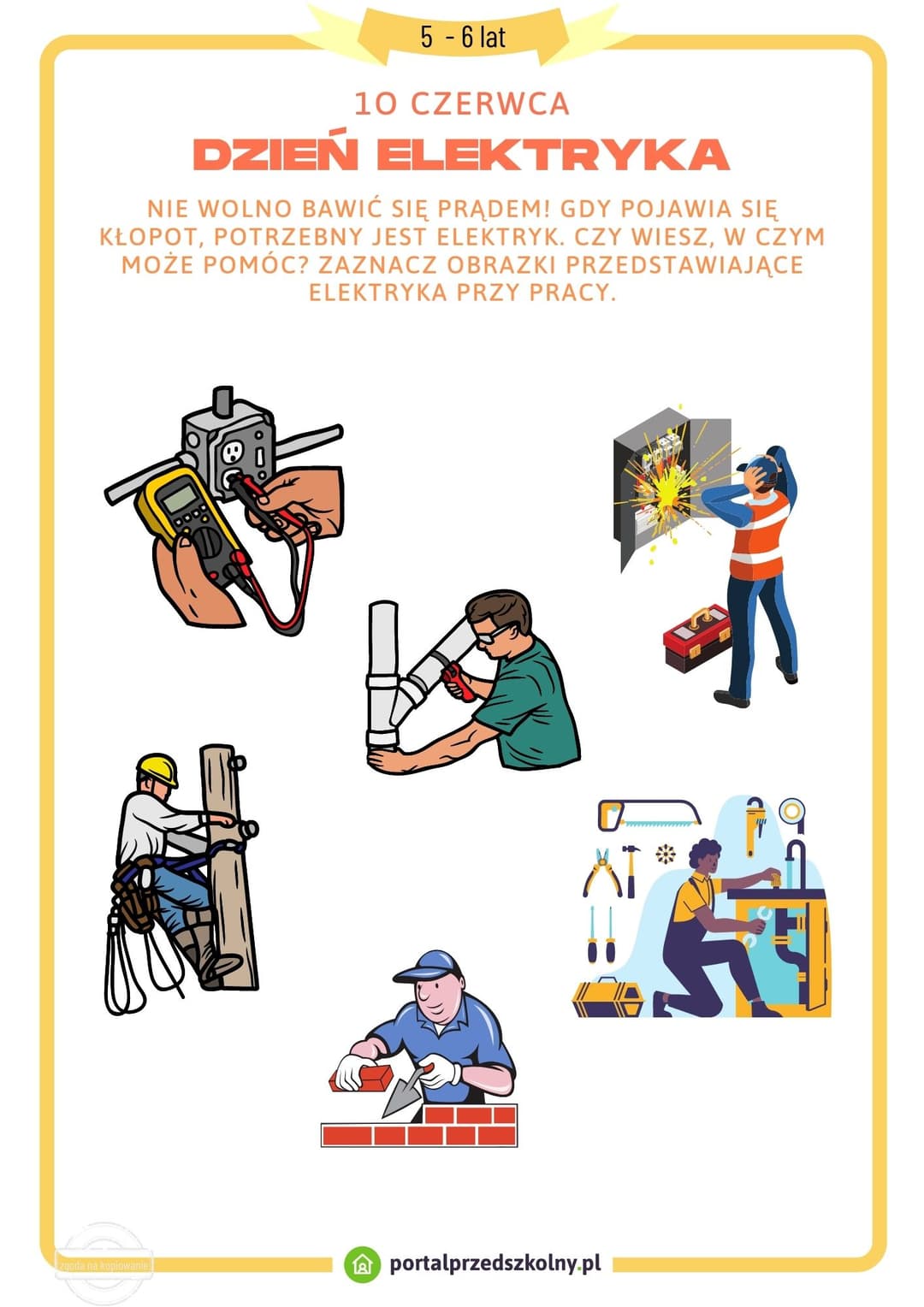Dzień Elektryka 5 - 6 lat