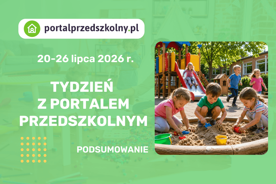 	tygodniowe podsumowanie nowości na portalprzedszkolny.pl