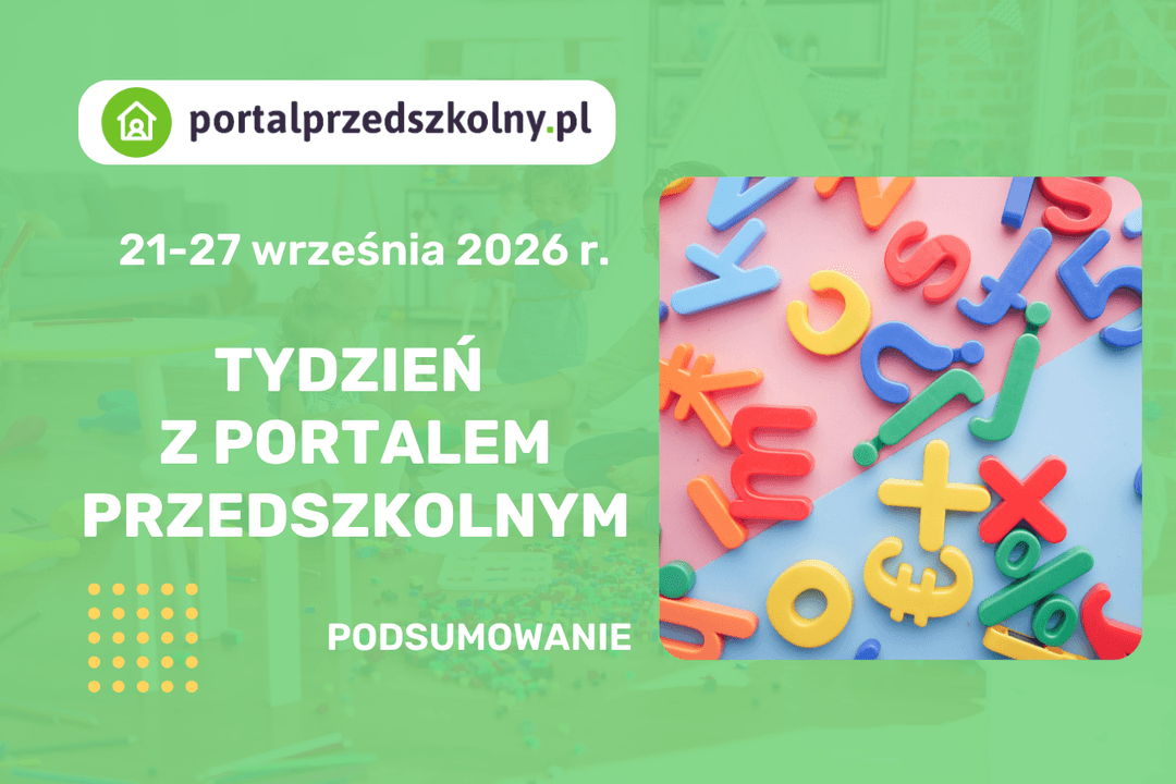 	tygodniowe podsumowanie nowości na portalprzedszkolny.pl