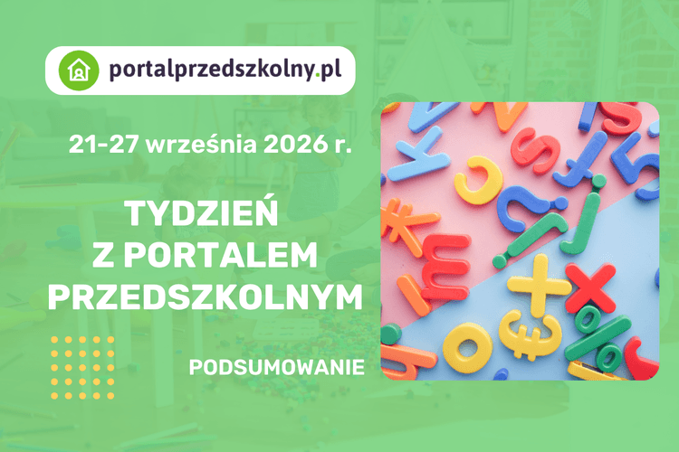 	tygodniowe podsumowanie nowości na portalprzedszkolny.pl