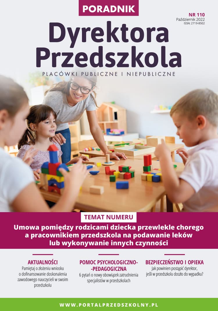 Poradnik dyrektora przedszkola nr 110 4AZ0110