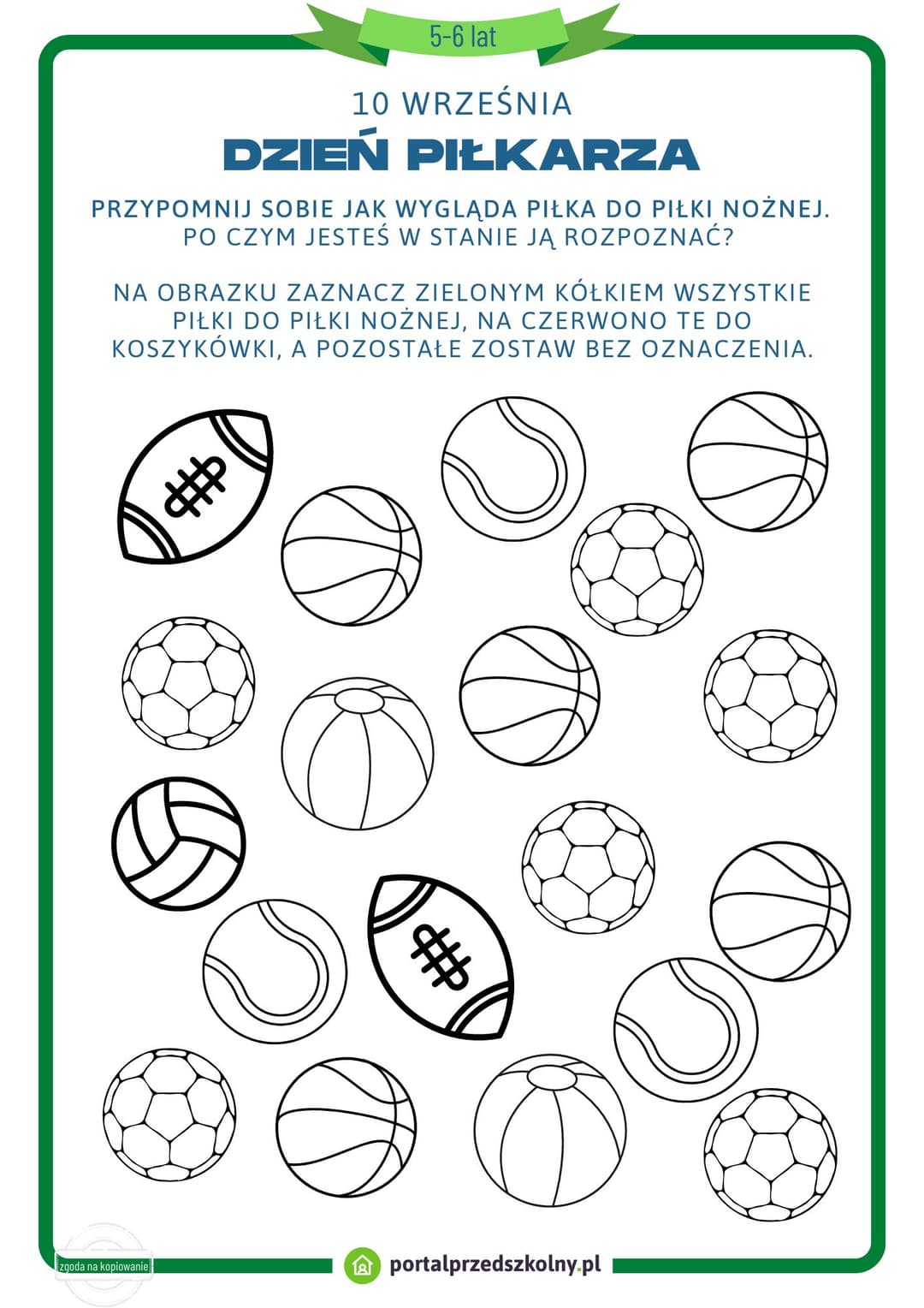 10 września Dzień Piłkarza_5-6 lat