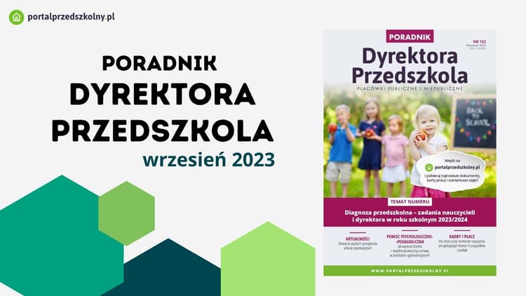   Wrzesień 2023 z Poradnikiem Dyrektora Przedszkola