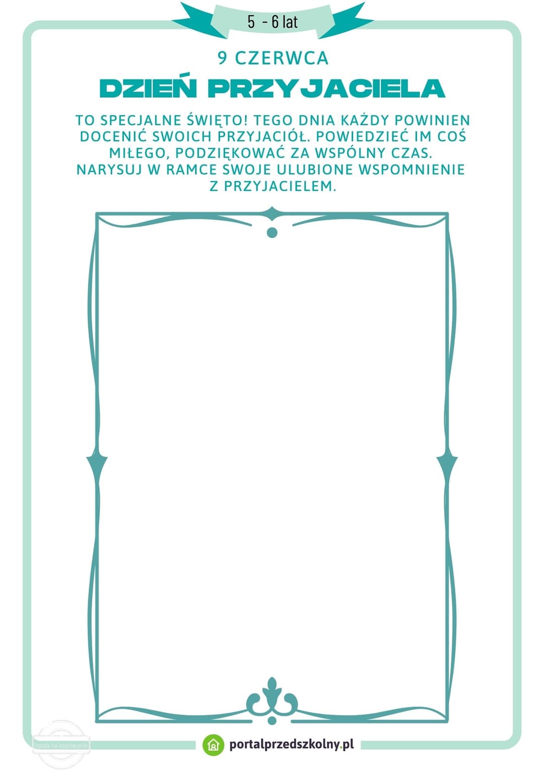 Dzień Przyjaciela 5 - 6 lat