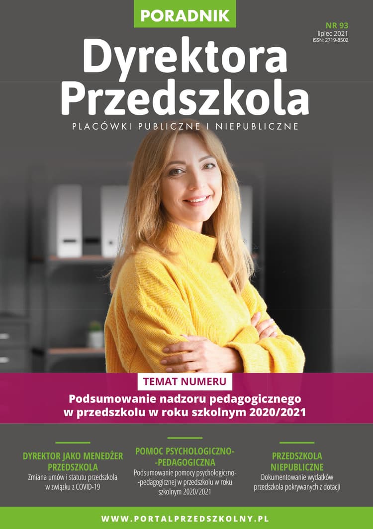 Poradnik dyrektora przedszkola nr 93 4AZ0093