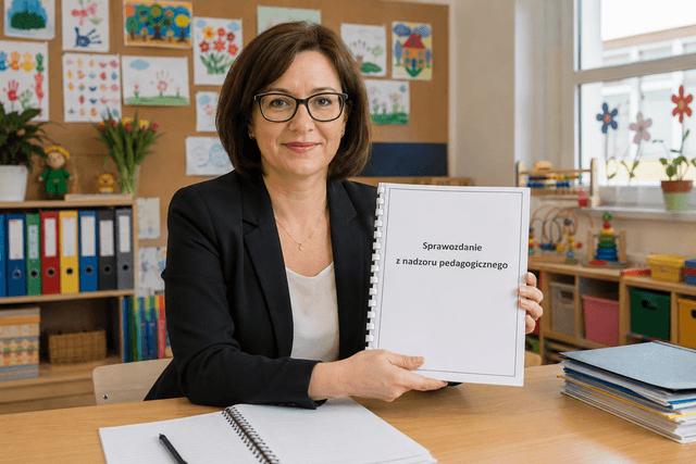 Podsumowanie nadzoru pedagogicznego w przedszkolu 2025/2026 – jak przygotować wnioski dla rady pedagogicznej