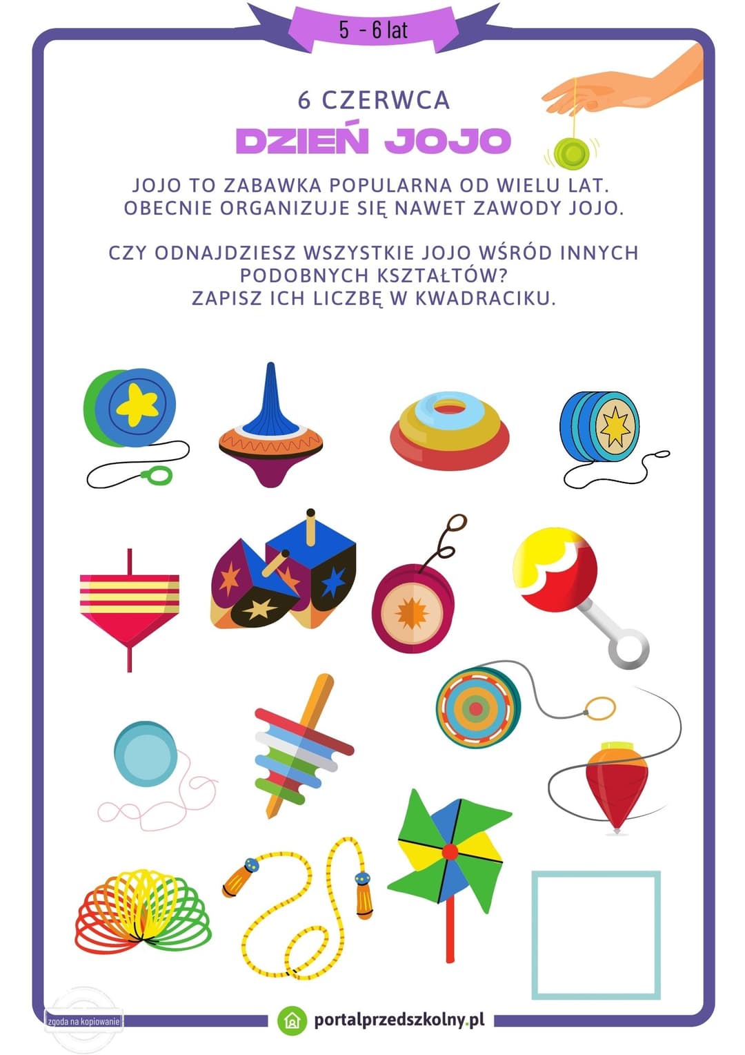 Dzień Jojo 5 - 6 lat