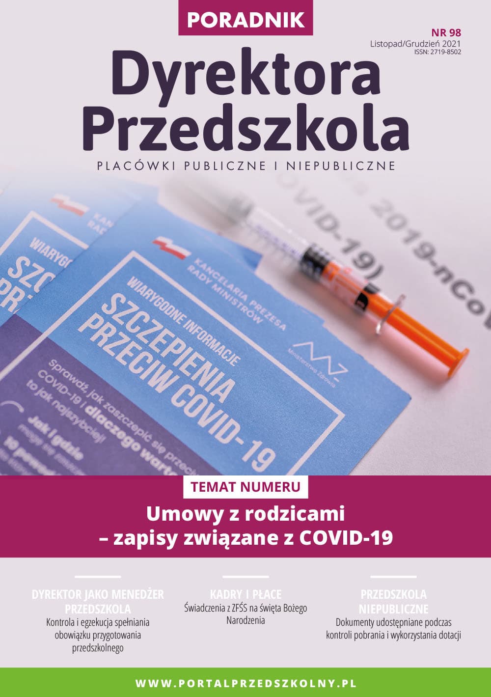 Poradnik dyrektora przedszkola nr 98 4AZ0098