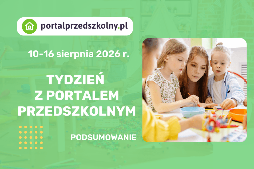 tygodniowe podsumowanie nowości na portalprzedszkolny.pl
