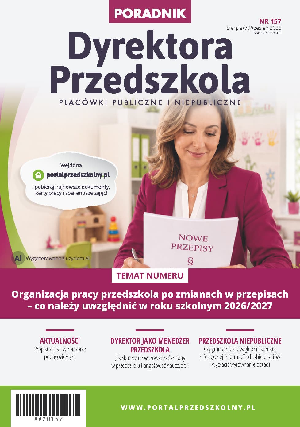 Wydanie numer 157- Sierpień/Wrzesień 2026 r._okładka