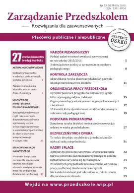 Zarzadzanie przedszkolem nr 12 4AZ0012