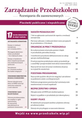 Zarzadzanie przedszkolem nr 10 4AZ0010