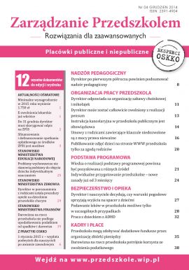 Zarzadzanie przedszkolem nr 4 4AZ0004