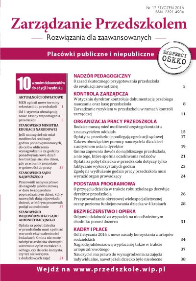 Numer 17 - Styczeń 2016 r.