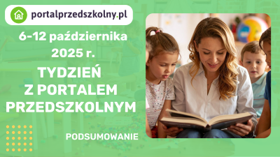 Tydzień z Portalem Przedszkolnym 6-12 października 2025 r.