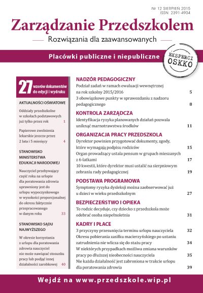 Numer 12 - sierpień 2015