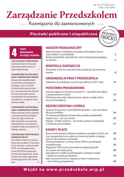 Numer 29, styczeń 2017