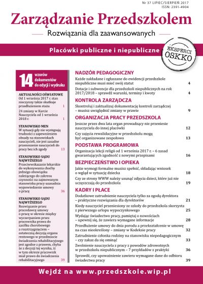 Numer 37, lipiec/sierpień 2017