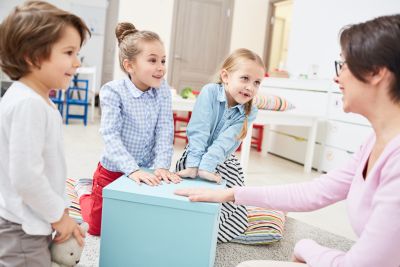   Skrzynia skarbów. Scenariusz psychoedukacyjny dla dzieci w wieku przedszkolnym