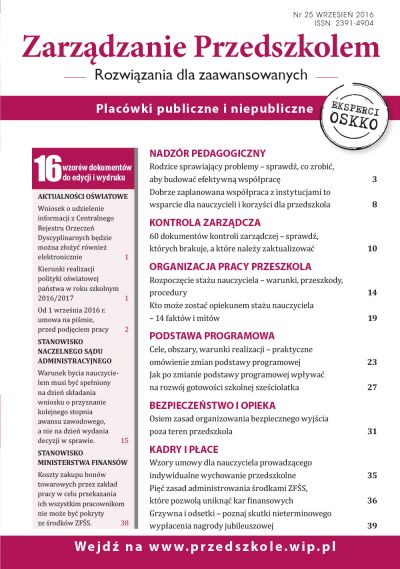 Numer 25, wrzesień 2016