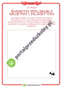   Karta pracy dla 5 i 6-latków na 15 maja (Dzień Polskiej Muzyki i Plastyki)