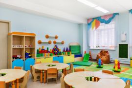 Dyrektor może wynająć lub użyczyć część pomieszczeń przedszkola. Na zdjęciu sala przedszkolna