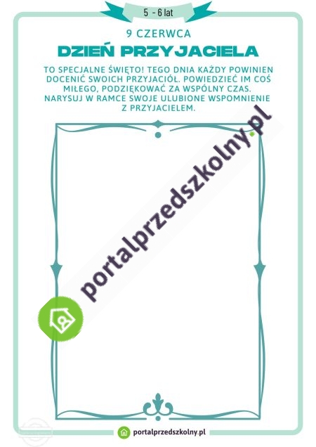 Dzień Przyjaciela 5 - 6 lat